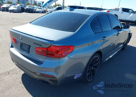 2019 BMW 530E Iperformance z USA, uszkodzony, nr VIN WBAJA9C55KB398548
